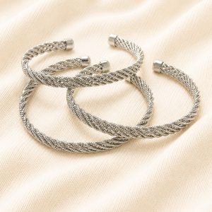 The JAYDEE Bracelet Set (Silver)