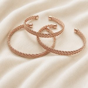 The JAYDEE Bracelet Set (Rose Gold)